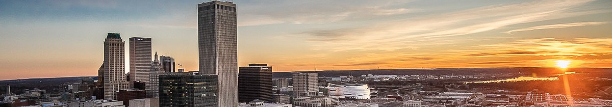 Sunrise over Tulsa, OK